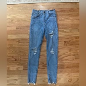 Levi’s Mile High Super Skinny regular length with stretch